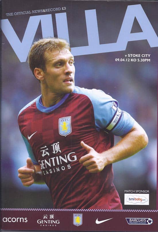 Aston Villa FC v Stoke City FC